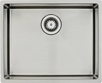 Produktbild von Lavabo KUBUS 500 soft Edelstahlspüle mit Raumsparventil / Ausschnittmaße: 515 x 415 / Spüle / Lavabo / Designspüle