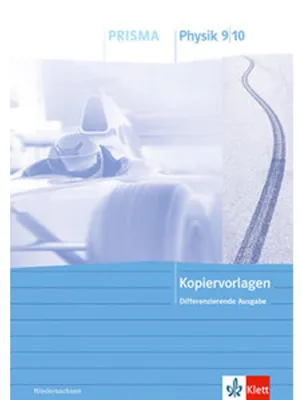 Obrázok produktu pre PRISMA Physik 9/10. Differenzierende Ausgabe Niedersachsen. Kopiervorlagen/Arbeitsblätter