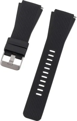 Immagine prodotto di Cinturino 22 mm in silicone nero (17646)