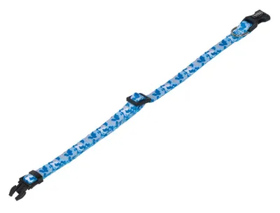 Image de Nobby collier camouflage bleu clair, réglage : 20-35 cm / 10 mm