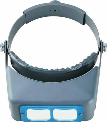 Produktbild von Stirnbänder, Lupenbrille für Juweliere (freihändig), Lupenkopfhörer, Lupensonnenschutz, optisches Glas, 4 austauschbare Linsen für Lese- und Pflegezwecke