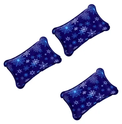 Produktbild von 3 Stück Aufblasbares Wasserkissen – Kühlendes Sommerkissen mit Wasserfüllung – Leichtes Tragbares Outdoor-Kissen für Camping und Poolpartys