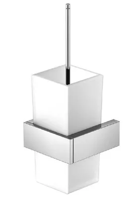Produktbild von Steinberg Serie 460 Toilettenbürstengarnitur 4602903 Glas satiniert, chrom, Messing