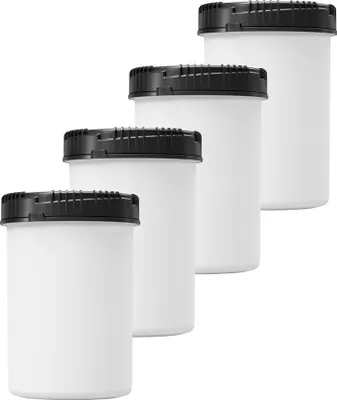 Produktbild von 4er Set: 1000 ml Packo Vorratsdose, Dose mit Deckel, Frischhaltedose, Mehldose, Gewürzdose