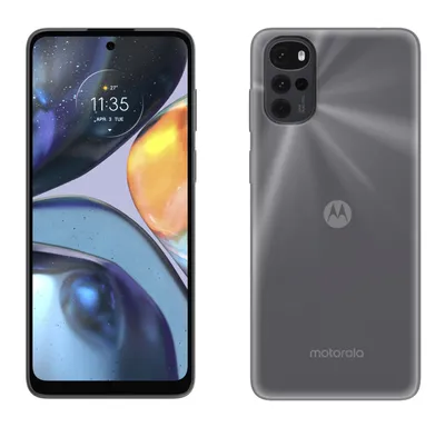 Produktbild von Silikon Hülle Basic kompatibel mit MOTOROLA MOTO G22 4G Case TPU Soft Handy Cover Schutz Transparent