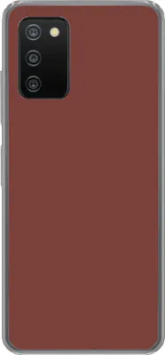 Produktbild von MuchoWow® Handyhülle Schutzhülle Hülle für Telefoonhoesje Samsung Galaxy A03s Palette - Rot - Innenbereich Silikon Softcase Handy Hülle - Schutz