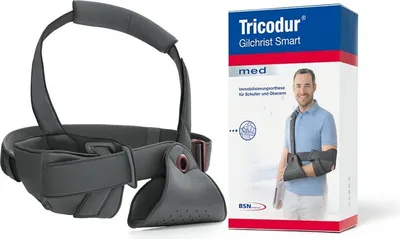 Produktbild von Tricodur Gilchrist Smart Orthese anthrazit>>>>Gr. S links