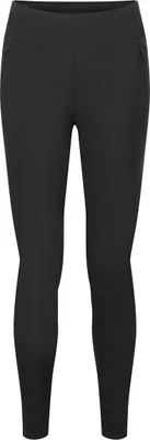 Schwarze Leggings "Ineo Xt Pants - Reg Leg" von Montane; geeignet für Damen; mit zwei Taschen.