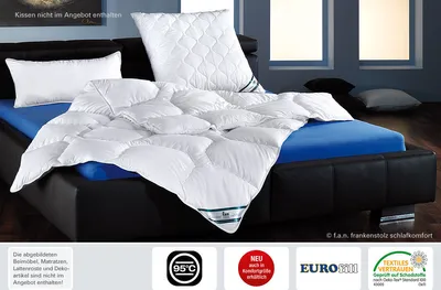 Produktbild von f.a.n. Ganzjahres-Steppbettdecke 200x220 cm »Kansas« Bettdecke Decke