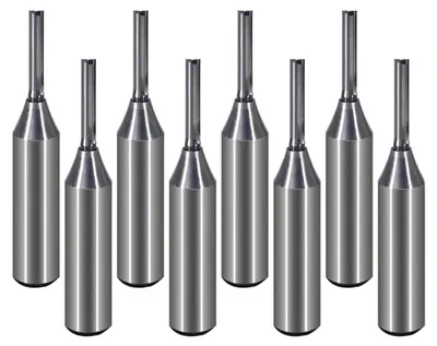 Produktbild von 10 Stück Vollhartmetall Fräser mit 12,7 mm Schaft