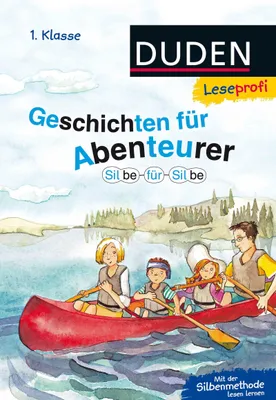 Produktbild von Leseprofi - Silbe für Silbe: Geschichten für Abenteurer, 1. Klasse
