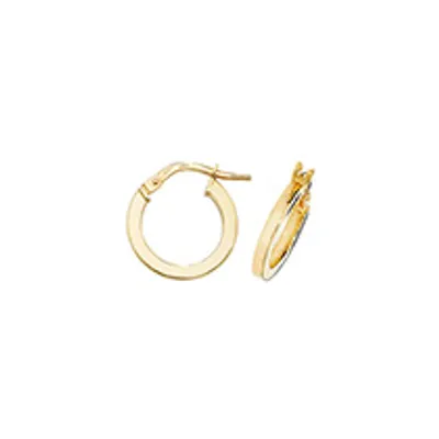 Produktbild von 9 Karat (375) Gold Damen - Paar Creolen - 8mm; TRS38433MM8