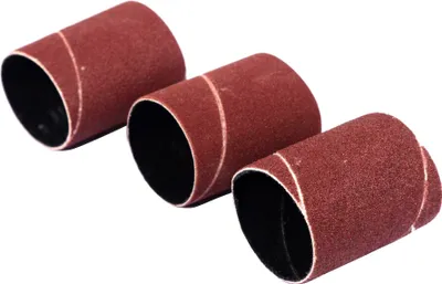 Image de Papier abrasif pour rouleau de satinage 45 mm, lot de 3