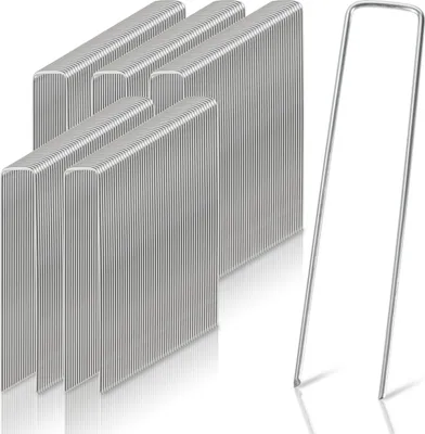 Produktbild von TolleTour 250 Stück Ø2.8mm Erdanker 150x25mm Befestigungsanker Stahl verzinkt Erdnägel Bodenanker