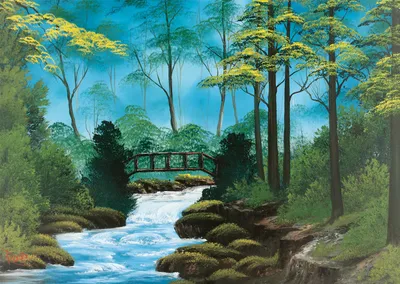 Produktbild von Schmidt Spiele Bob Ross: Abgelegene Brücke, 1000 Stück(e), Kunst, 12 Jahr(e)