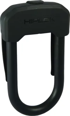 Productafbeelding van Hiplok D, U-slot, zwart, rubber, staal, 1,3 cm, met sleutel
