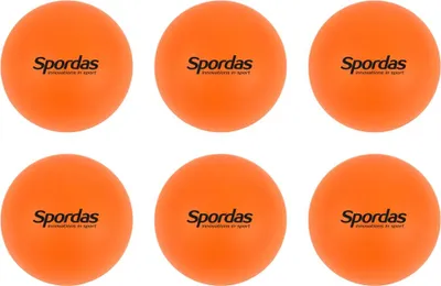 Obrázok produktu pre Sada hokejových loptičiek Spordas - 6 loptičiek pre školský a halový hokej