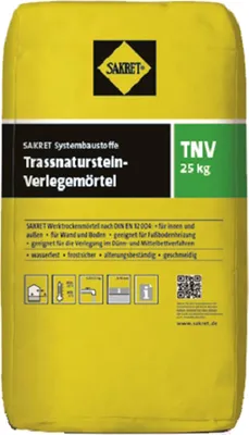 Produktbild von SAKRET Trass-Naturstein-Verlegemörtel TNV 25kg