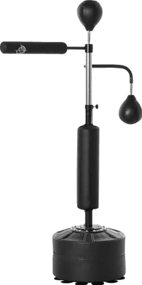 Imagen del producto de Saco de boxeo de pie ajustable, pelotas de velocidad, barra giratoria, color