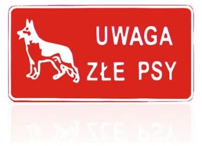 Productafbeelding van Tafel 15*29 cm. Let op: Hondenverbod - Tab D P17