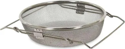 Produktbild von Imkershop Großes Honig-Grobsieb aus Edelstahl | Verstellbares Vorsieb Ø 24cm | Passend für Eimer & Behälter bis 38cm | Imkerei Zubehör