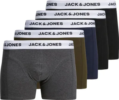 Produktbild von Jack & Jones Basic Trunks Boxershorts Jungen (5-pack)