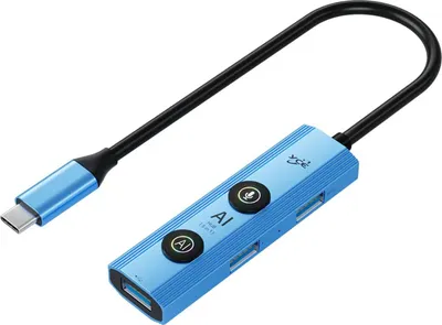 Produktbild von Smart AI Docking Station Voice Translation Multifunktionaler USB-Hub mit GPT Deepseek TYPE-C Schnittstelle