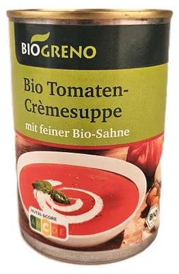 Produktbild von Biogreno Tomaten Cremesuppe 380ml -