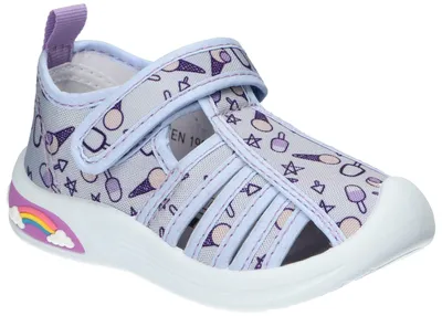 Produktbild von American Club TEN190, Kinder Turnschuhe Klettverschluss Leder-Einlegesohle leicht bequem, Lila 24