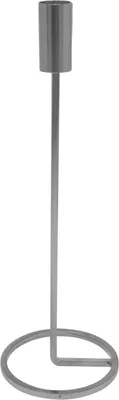 Obrázok produktu pre H&S Decoration | Sviečka - Sviečka - Farba strieborná - 31 cm - Glamour - 1 ks