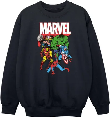 Produktbild von Marvel Avengers - Sweatshirt für Jungen BI2176 (152-158) (Schwarz)