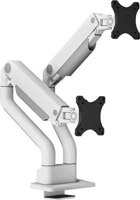 Image de Neomounts DS70S-950WH2 Bras pour moniteur 17-35" - vérin à gaz - Topfix - arrêt 180