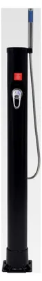 Produktbild von Solardusche mit Handbrause für Garten, Pool und Camping, 8L PVC, Stahl, Edelstahlschlauch
