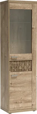 Produktbild von Wohnzimmer Vitrine in Eiche NUSCO-161
