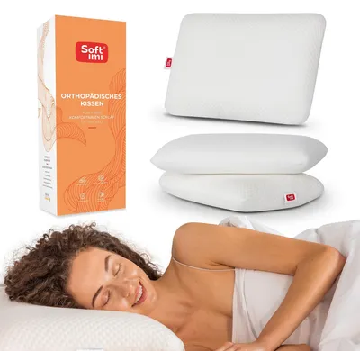 Productafbeelding van Solidchoice - Orthopedisch Slaapkussen 40 x 60 cm met Geheugenschuim