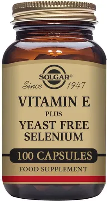 Produktbild von Vitamin E mit Selen Solgar