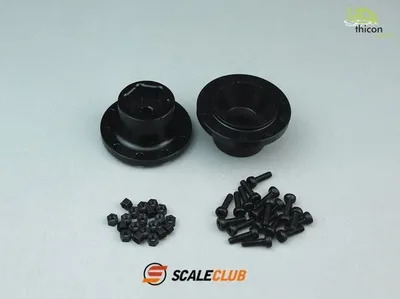 Produktbild von ScaleClub 1:14 Nabe für Angebtreibene Vorderachsen 2 Stück