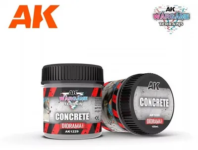 Produktbild von AK Interactive AK1229 - Concrete 100 ml - Neu