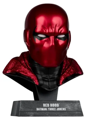Produktbild von DC Direct Prop-Replik 1/3 Red Hood Cowl (Batman: Three Jokers) 18 cm