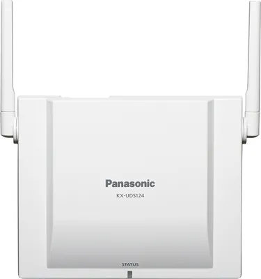 Produktbild von Panasonic KX-UDS124, 1,88 - 1,9 GHz, HTTPS, SMTP-AUTH, G.711a, G.722, Weiß, 3,2 W, 0 - 40 °C