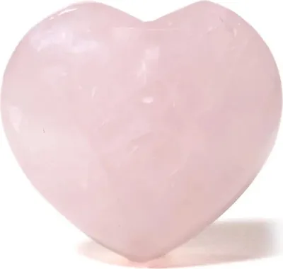 Produktbild von Handschmeichler Herz Rosenquarz -- ±4.5cm