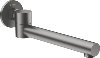 Produktbild von Badewannenauslauf, klappar - rund Titanium