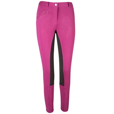 Produktbild von Pfiff PFIFF Reithose Kinder Vollbesatz, Fuchsia-Braun, 170