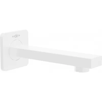 Obrázek produktu pro Mexen Cube nástěnný odtok do vany, Bílá - 79370-20