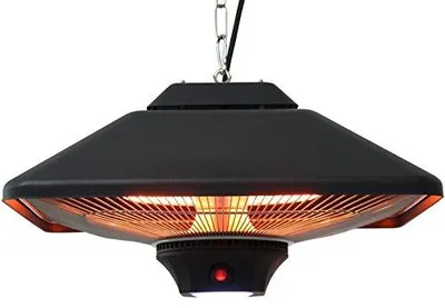 Imagen del producto de Calefacción de techo. Montaje en techo. Potencia: 2000 vatios. Dimensiones: 43x43x26,5 cm. Color: . Iluminación LED