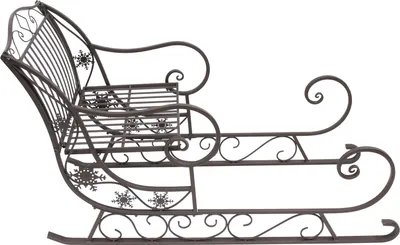 Produktbild von Deko-Schlitten Nostalgie, groß, 116 x 59 x 89 cm