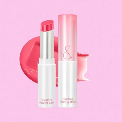 Zdjęcie produktu dla Rom&nd Glasting Melting Balm Balsam do ust 02 Lovey Pink, 3.5 g
