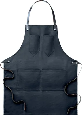 Produktbild von MidOcean - Schürze "Chef", Leder MO885 (Einheitsgröße) (Schwarz)
