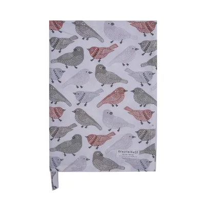 Produktbild von Krasilnikoff - Geschirrtuch KW13173 - Sweet Birds, rose - Vögel