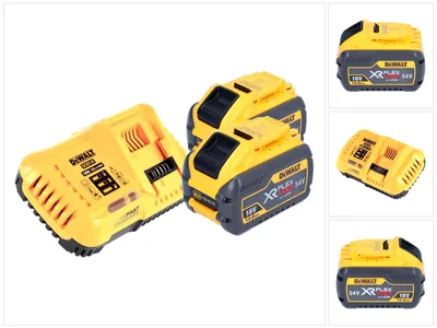 Obrázok produktu pre Štartovacia súprava akumulátorov DeWalt DCB 118 Y2 18 V / 54 V 2x akumulátor XR FLEXVOLT 12 Ah + nabíjačka